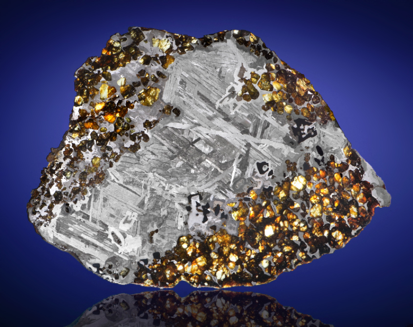 Météorite célebre Péridot Pallasite de seymchan